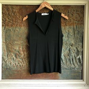 ⭐️[Moschino] Knit Black Camisole / Cami Tank Top